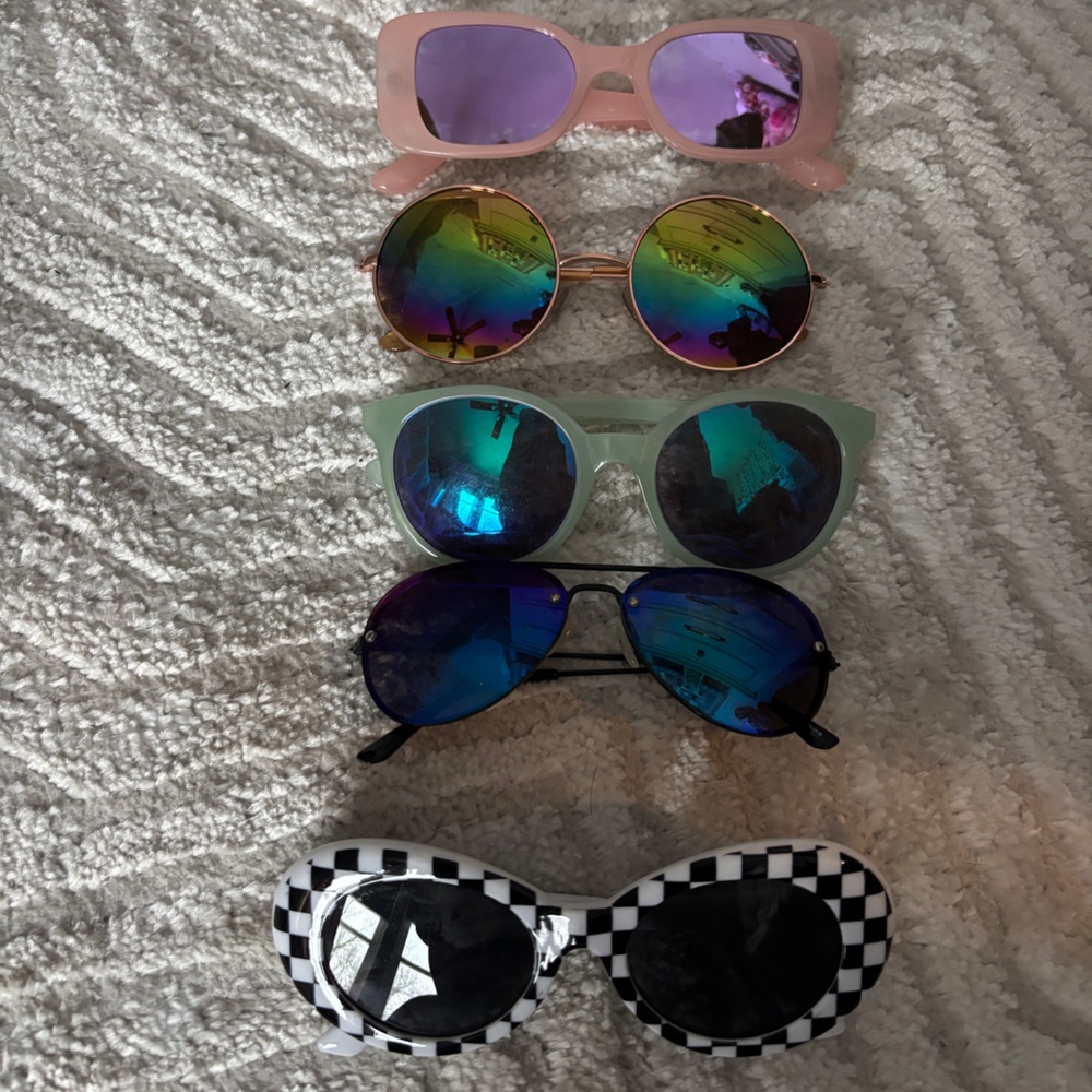 5 bundle sunglasses